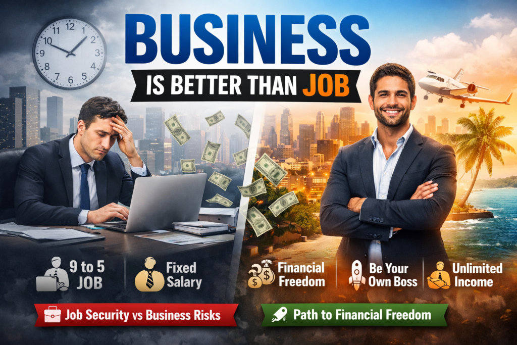 Business Is Better Than Job